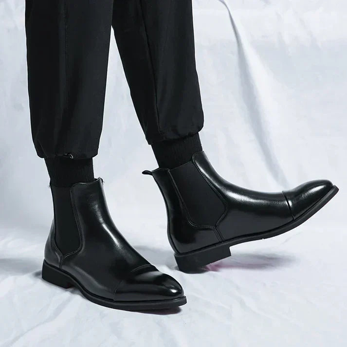Men's Leather Chelsea Boots – Hadar