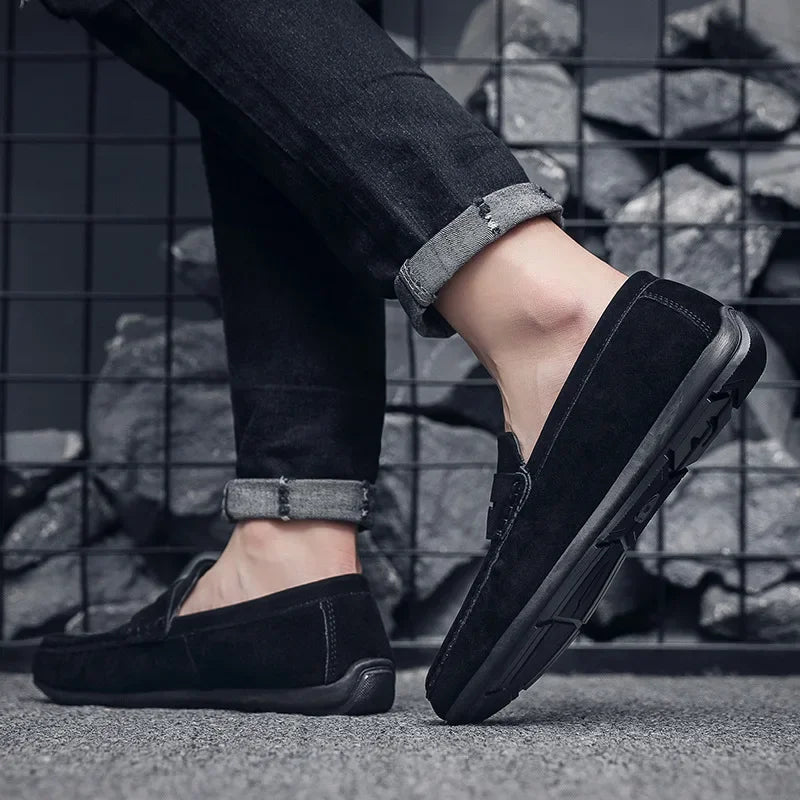 Men's Lightweight Suede Loafers – Lachlan