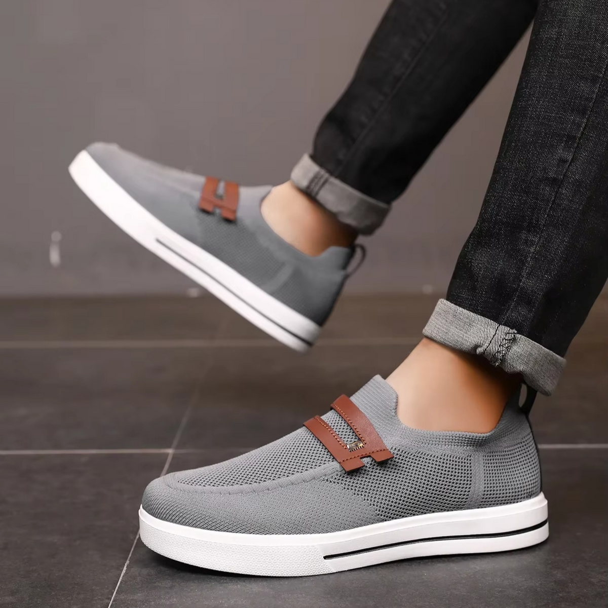 Men's Knit Sneakers – Callian