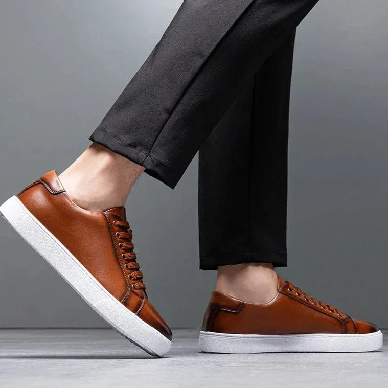 Men's Leather Casual Shoes – Trento