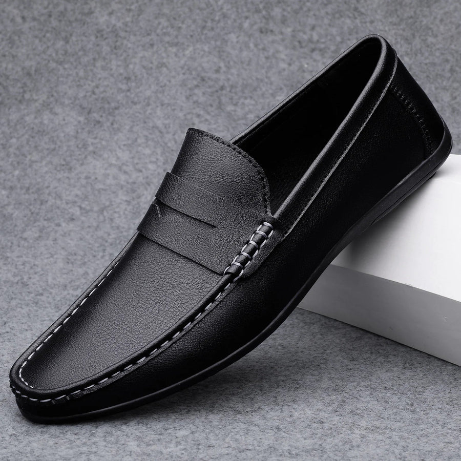 Men's Classic Leather Loafers – Gaspard