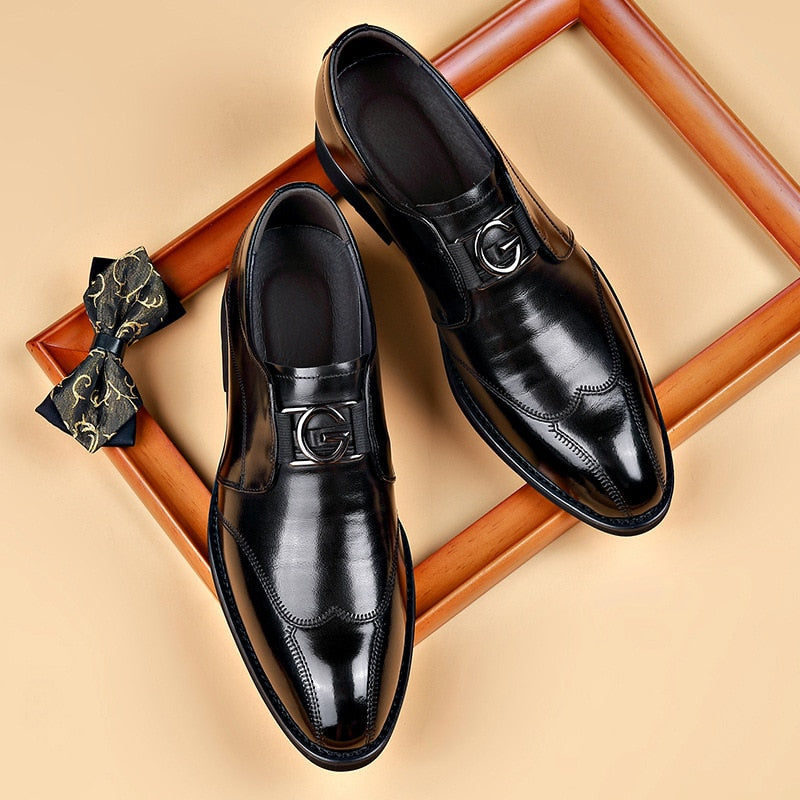Men's Leather Dress Shoes – Oliver