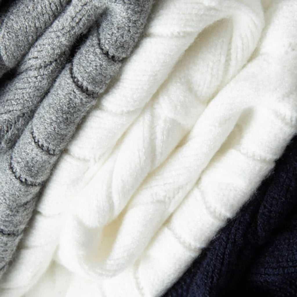 Men's Chunky Cable Knit Cardigan | Highgate