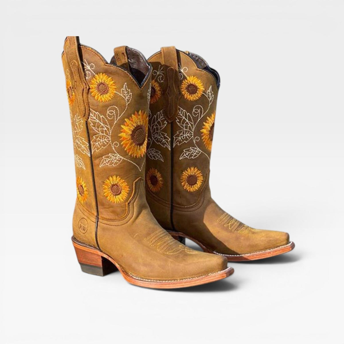 Women's Embroidered Knee-High Cowboy Boots — view 3
