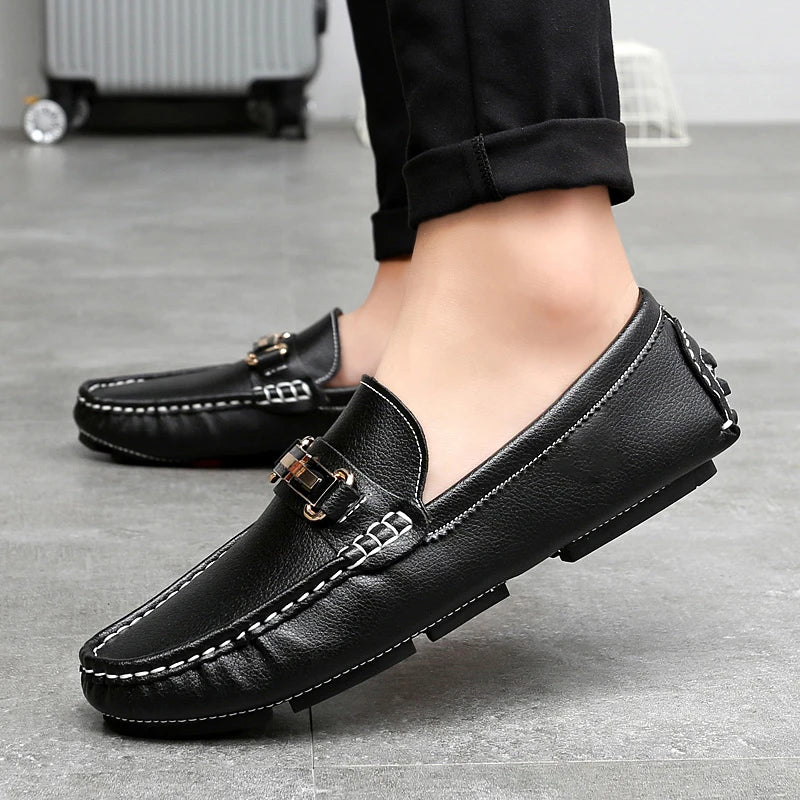 Men's Leather Loafers – Padraig