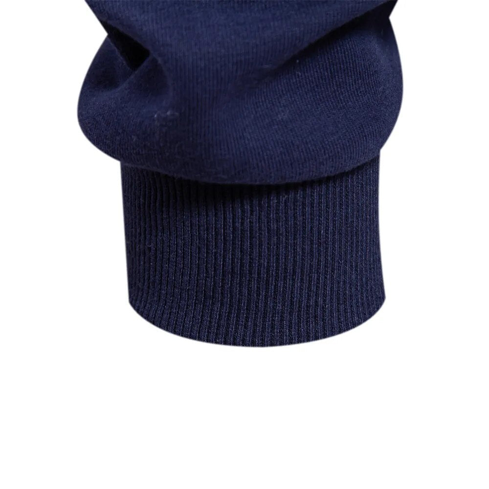 Men's Contrast-Collar Sweatshirt | Hallcrest
