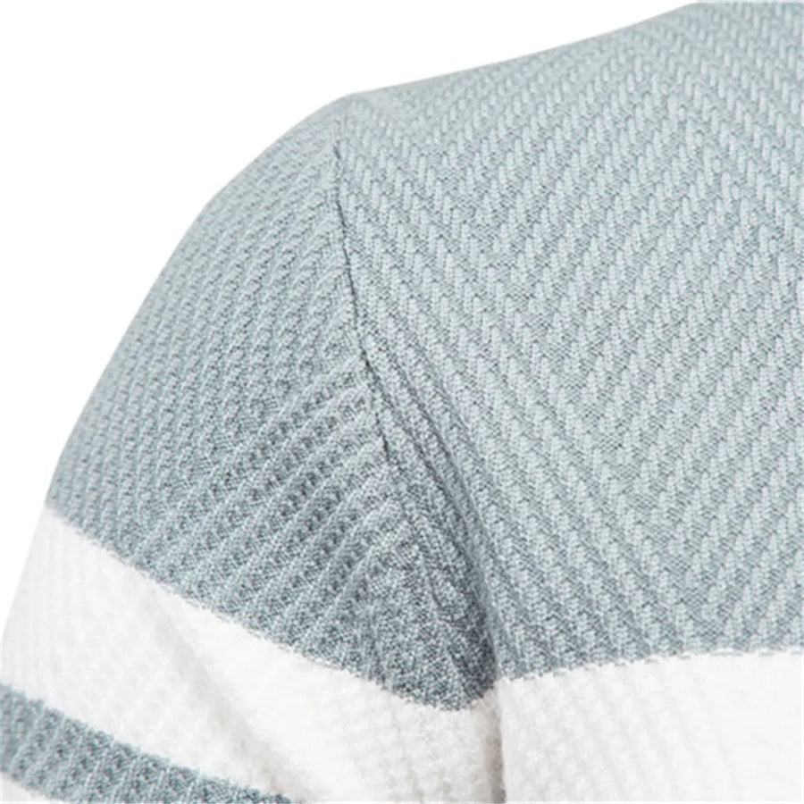 Men's Striped Crewneck Jumper | Field