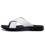 Men's Relaxed-Fit Leather Sandals – Hyeres