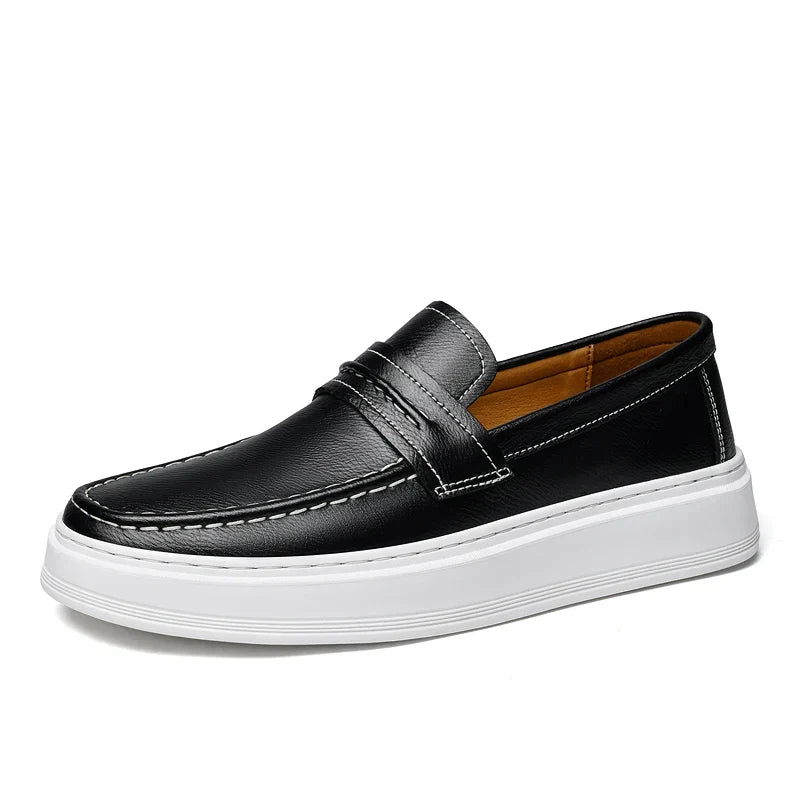 Men's Leather Boat Shoes – Scicli