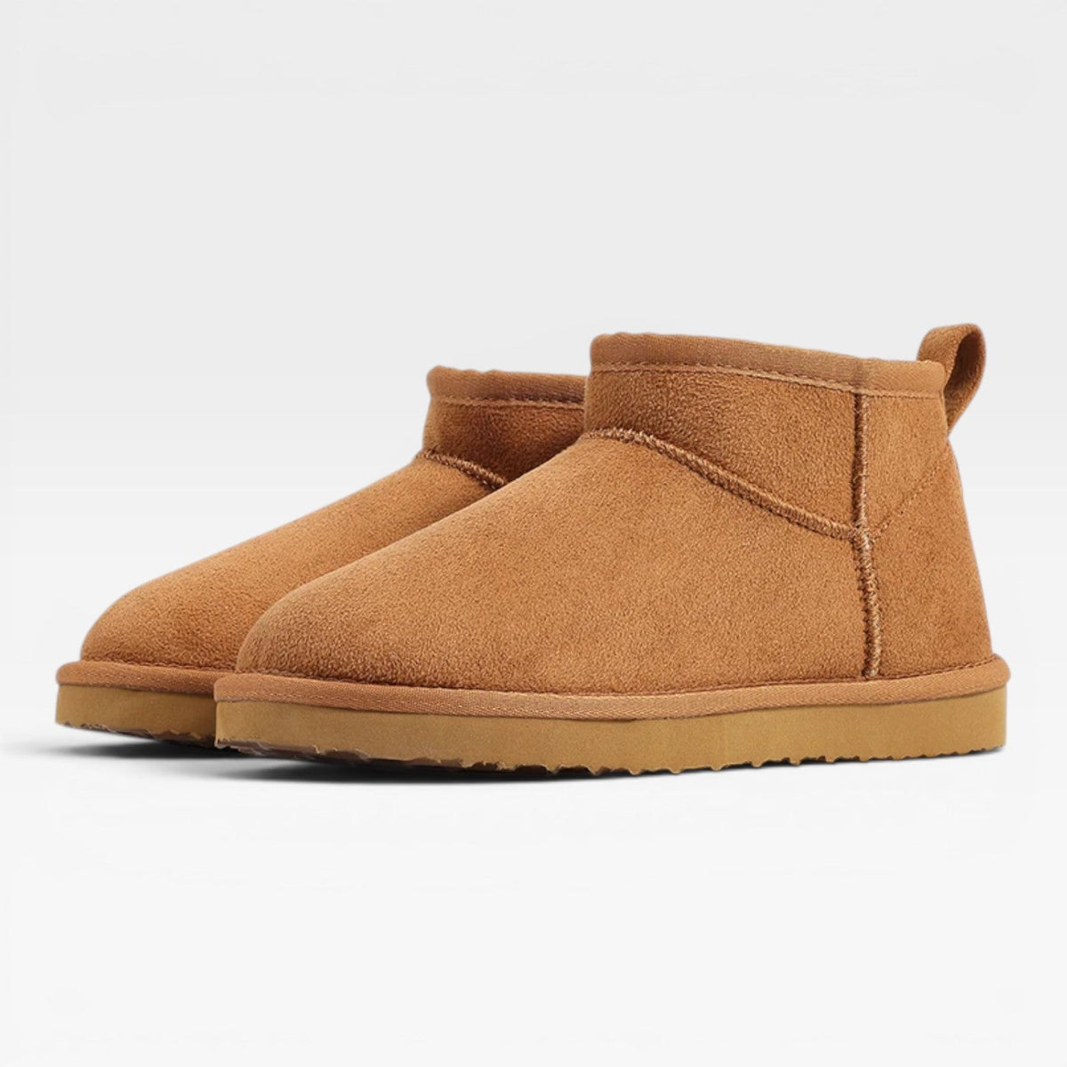 Women's Low Suede Winter Ankle Boots — view 3