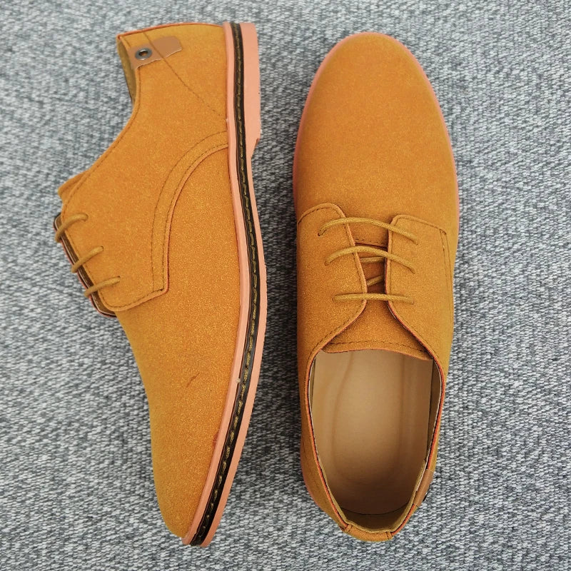 Men's Suede Oxford Shoes – Altea
