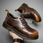 Men's Leather Oxford Boots – Laurence