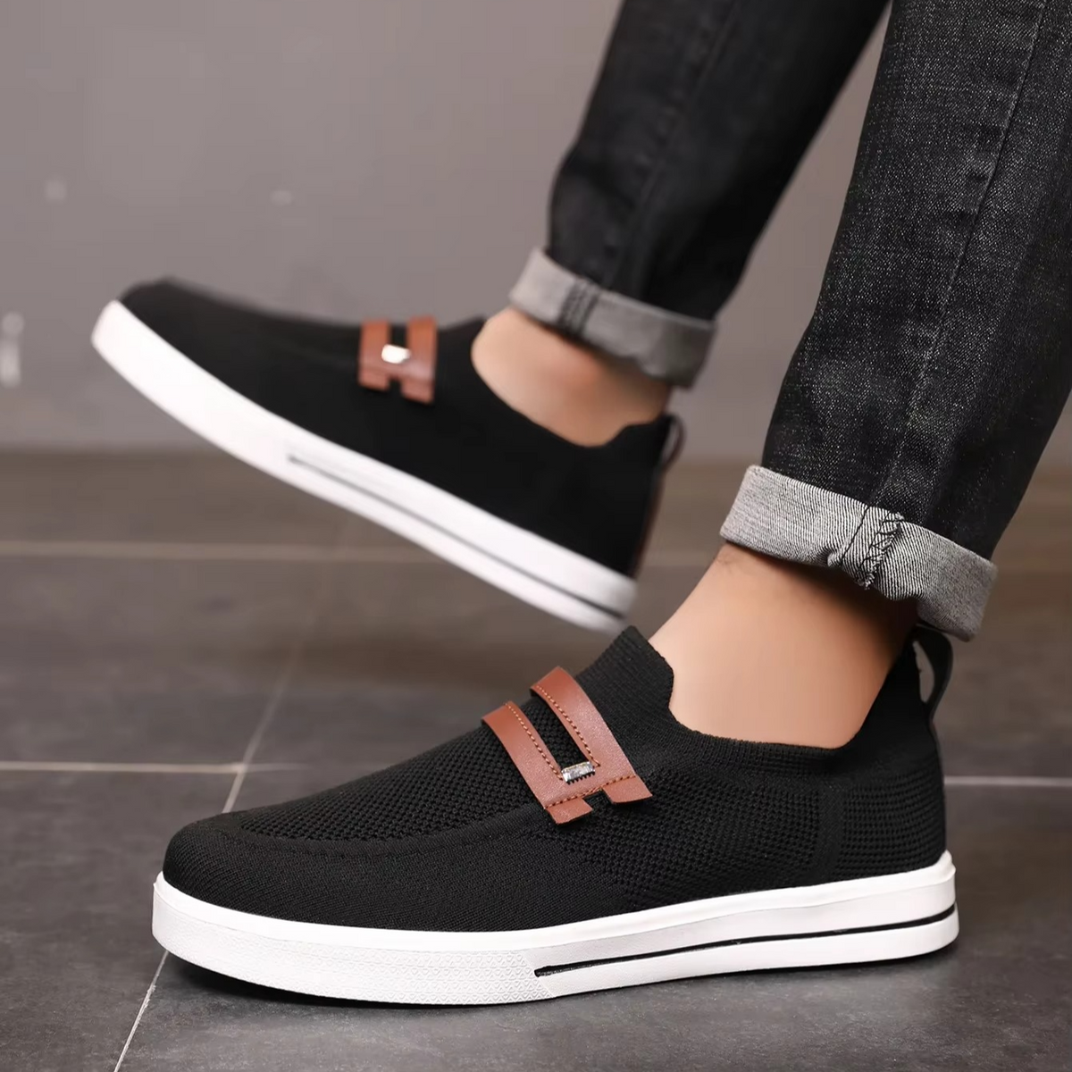Men's Knit Sneakers – Callian