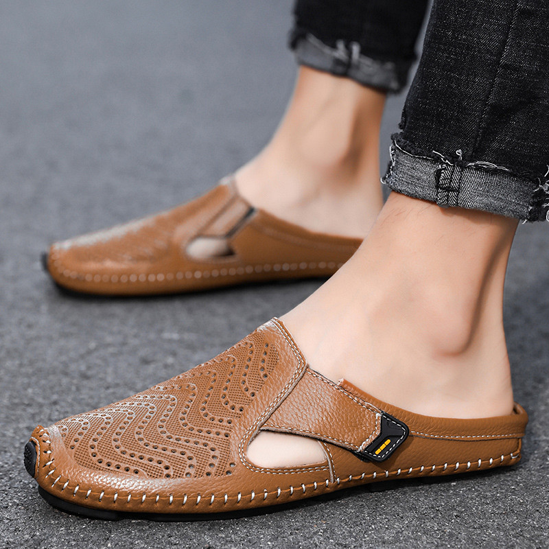 Men's Leather Sandals – Emilio