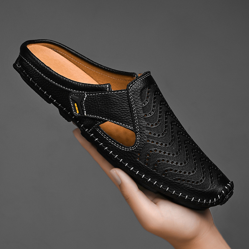 Men's Leather Sandals – Emilio
