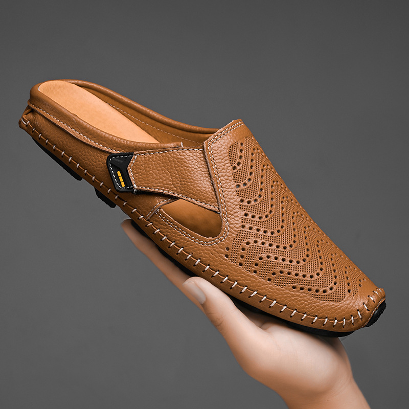 Men's Leather Sandals – Emilio