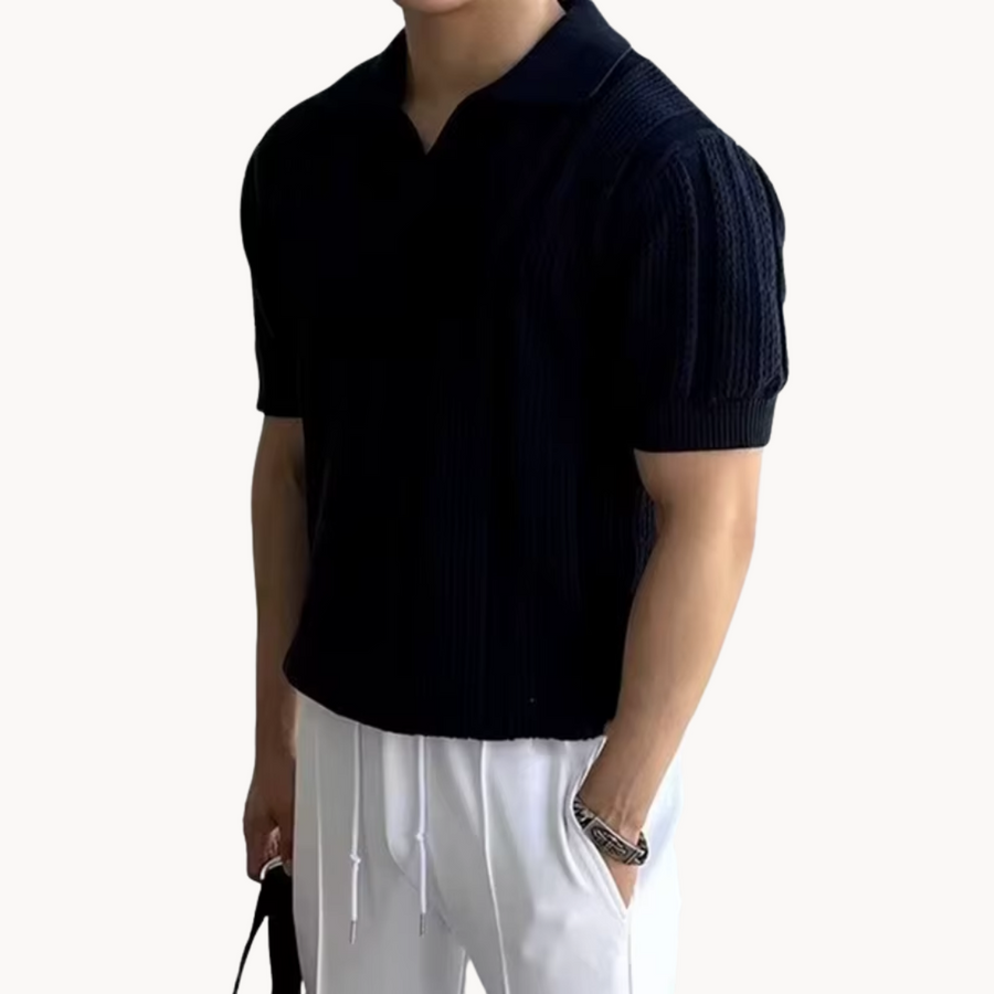 Men's Mesh Polo Shirt | Aurel