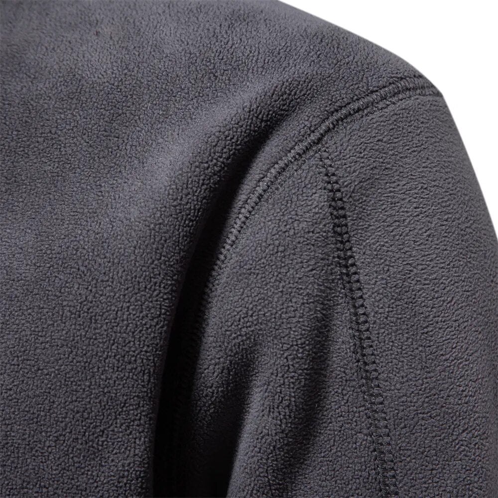 Men's Fleece Quarter-Zip Pullover | Kael