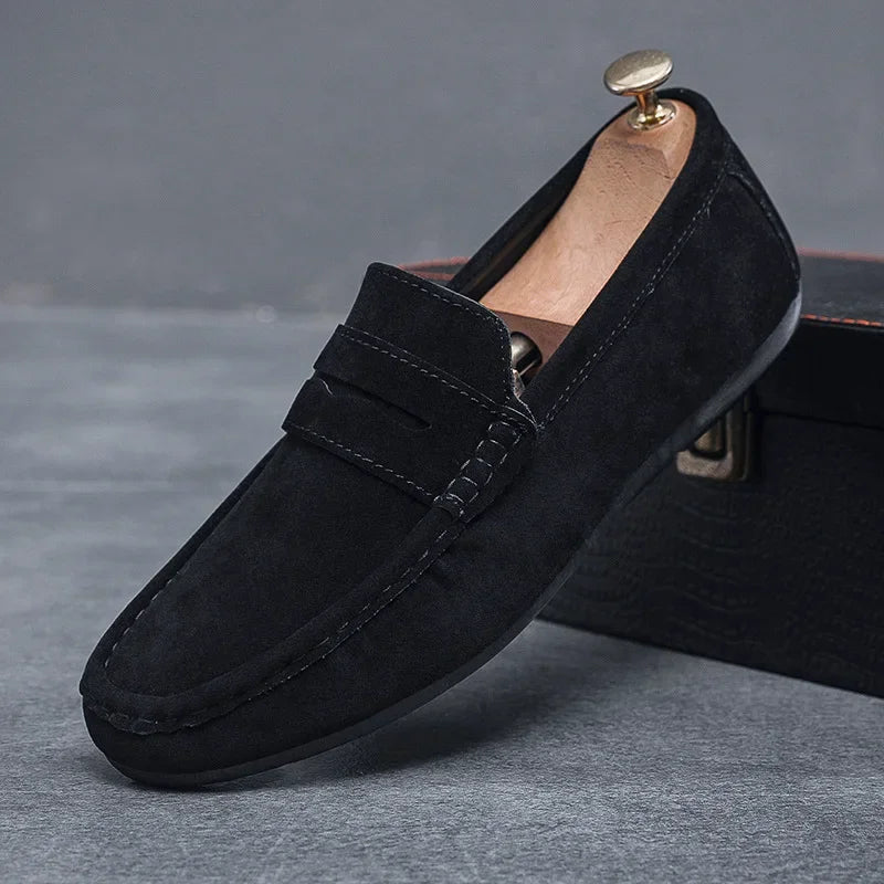 Men's Lightweight Suede Loafers – Lachlan