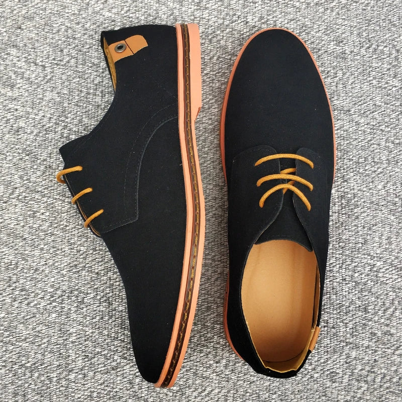 Men's Suede Oxford Shoes – Altea