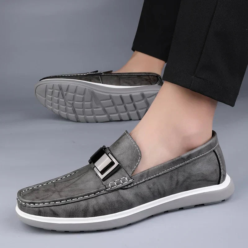 Men's Premium Leather Loafers – Brennan