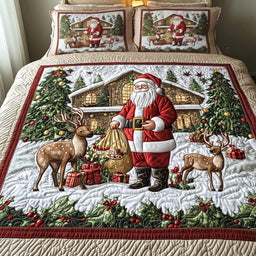 Santa Arrival 3-Piece Bedding Set