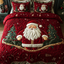 Santa Sleigh Ride 3-Piece Bedding Set