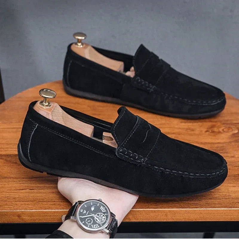 Men's Lightweight Suede Loafers – Lachlan