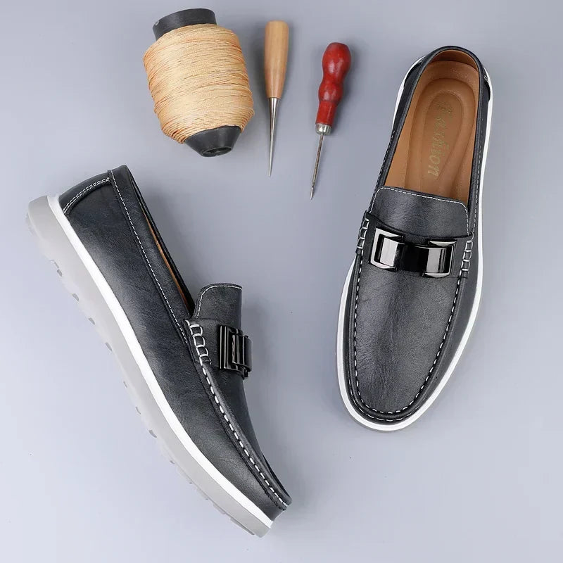 Men's Premium Leather Loafers – Brennan