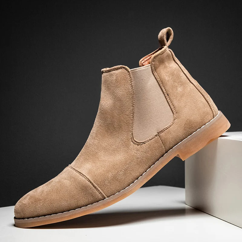 Men's Suede Ankle Boots – Alphard