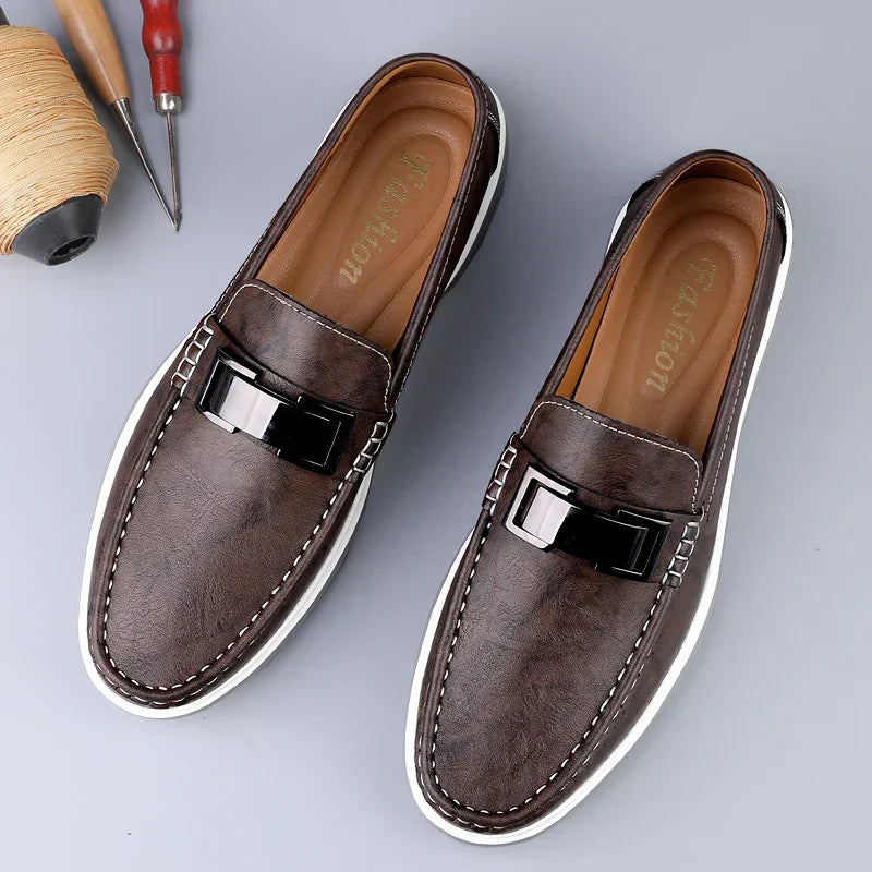 Men's Premium Leather Loafers – Brennan
