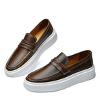 Men's Leather Boat Shoes – Scicli