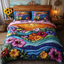 Scenic Florals 3-Piece Bedding Set