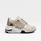 Women's Chunky Wedge Platform Trainers