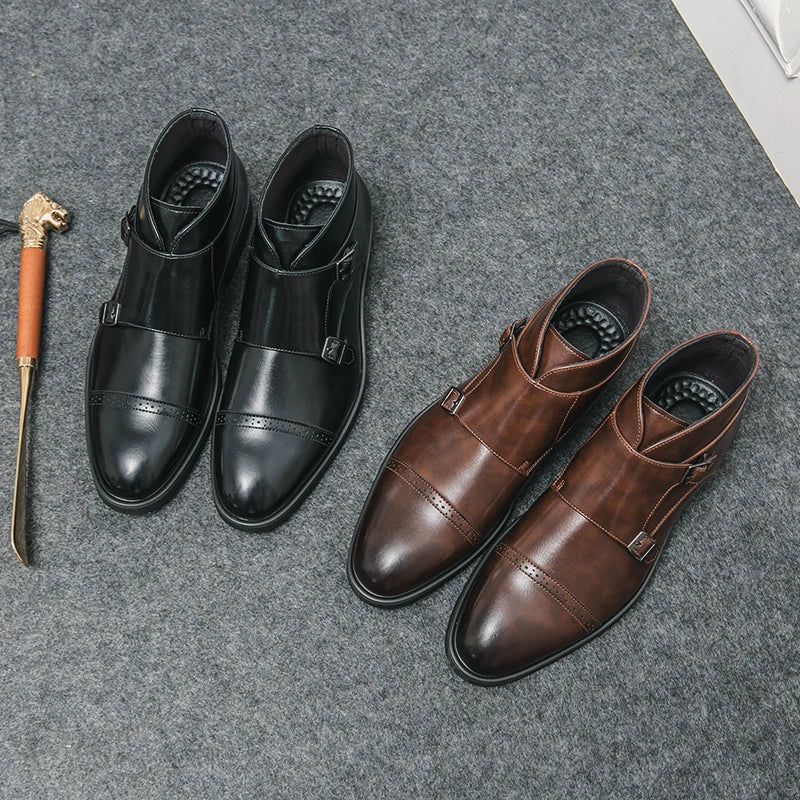 Men's Leather Boots – Courmayeur