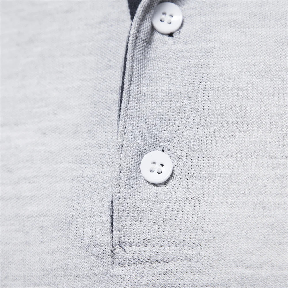 Men's Long-Sleeve Polo Shirt | Verdant