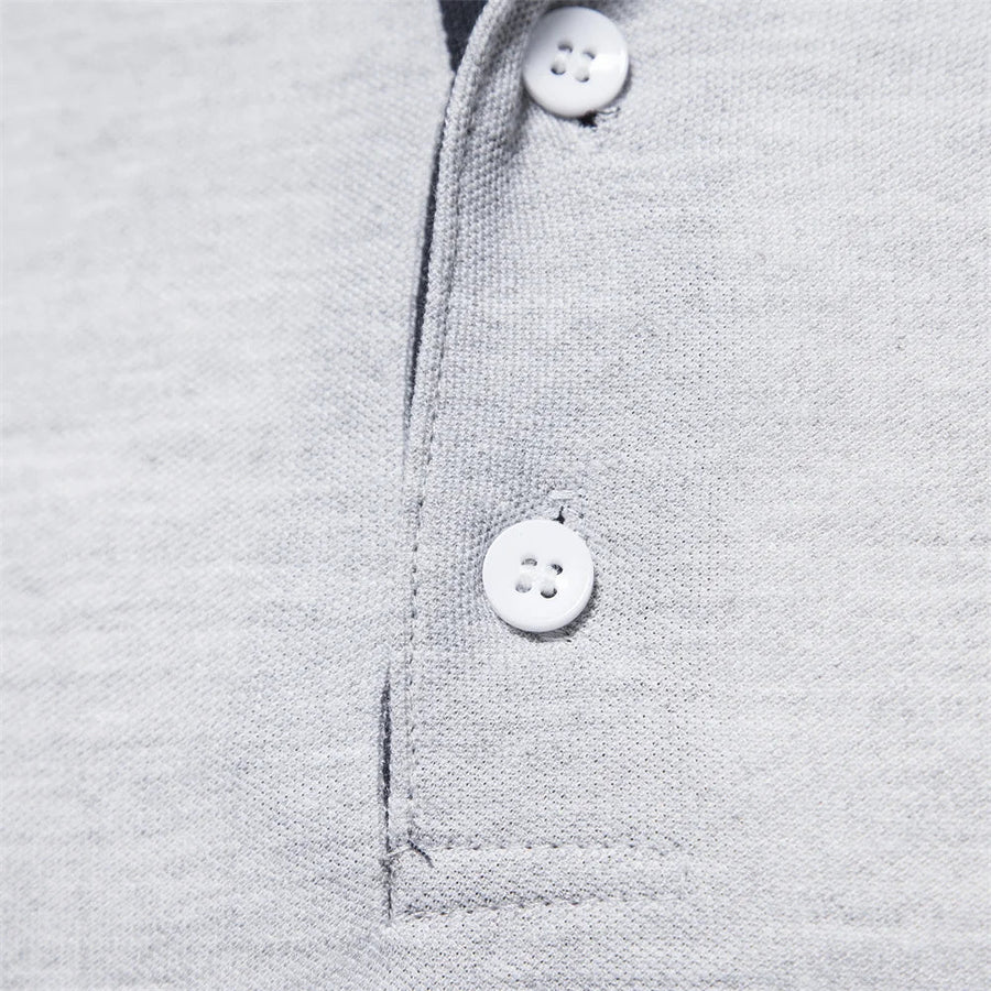 Men's Long-Sleeve Polo Shirt | Verdant