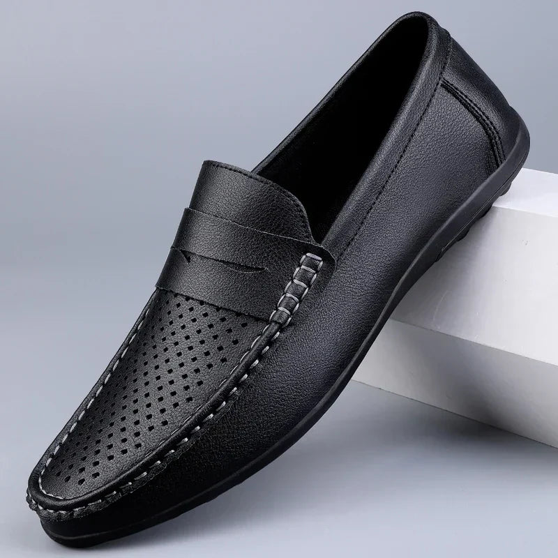 Men's Classic Leather Loafers – Gaspard