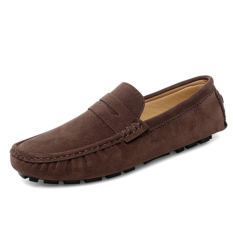 Men's Suede Boat Shoes – Elnath