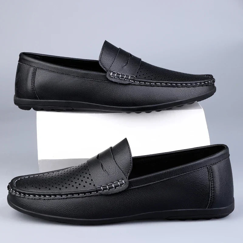Men's Classic Leather Loafers – Gaspard