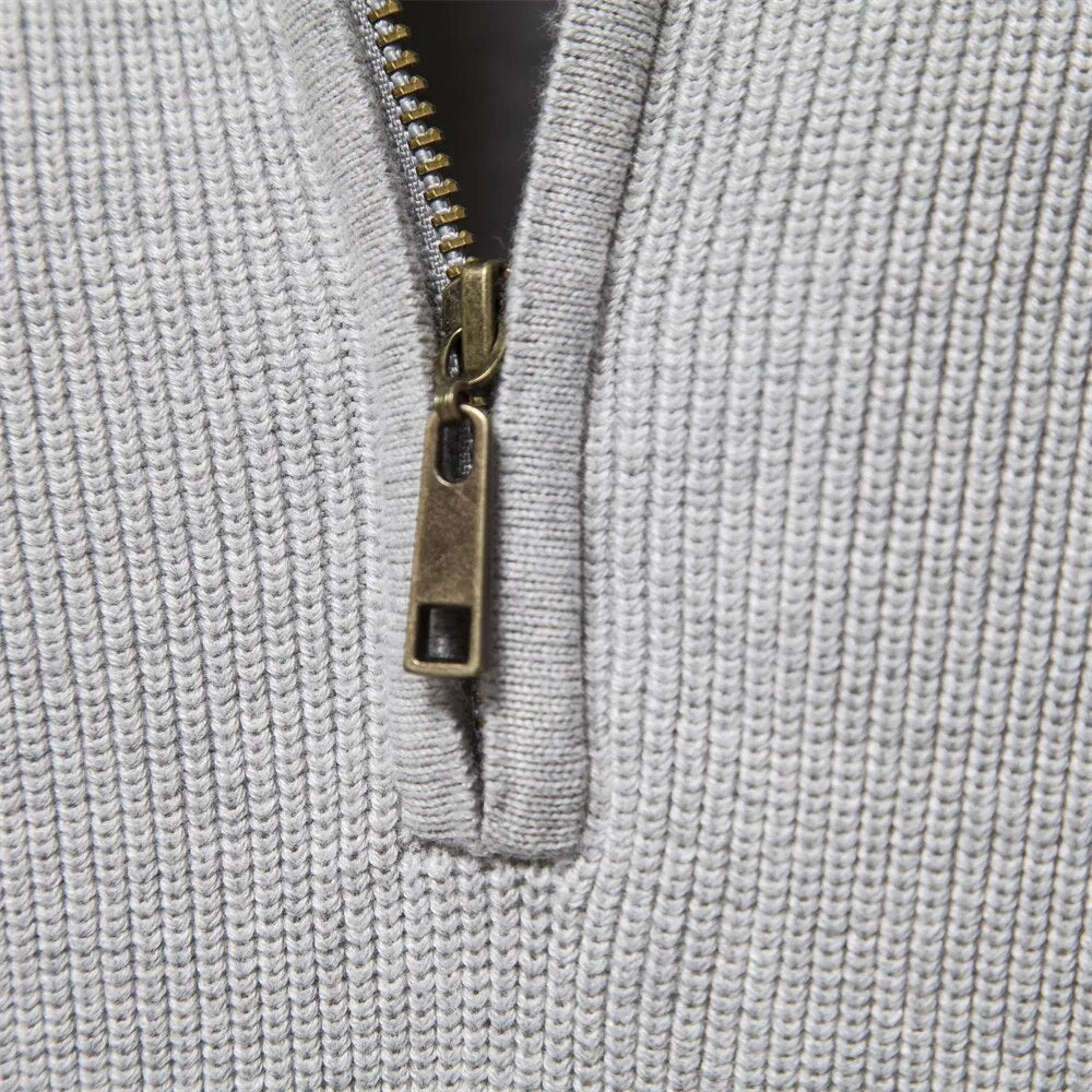 Men's Half-Zip Jumper | Moss