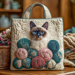 Serene Stitches Tote Bag