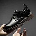 Men's Leather Oxford Boots – Laurence
