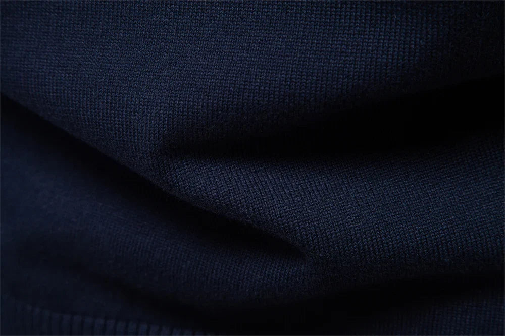 Men's Textured Quarter-Zip Jumper | Lakeside