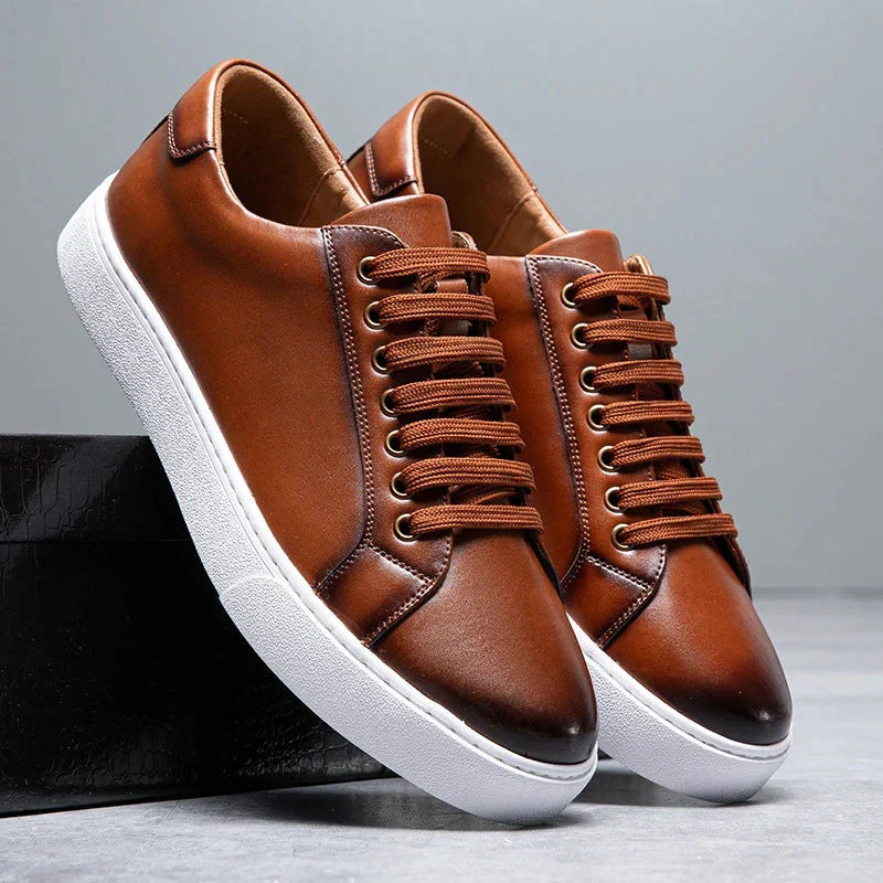 Men's Leather Casual Shoes – Trento