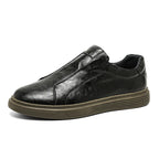 Men's Classic Leather Slip-On Shoes – Ventotene