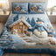 Snowmen Wonderland 3-Piece Bedding Set