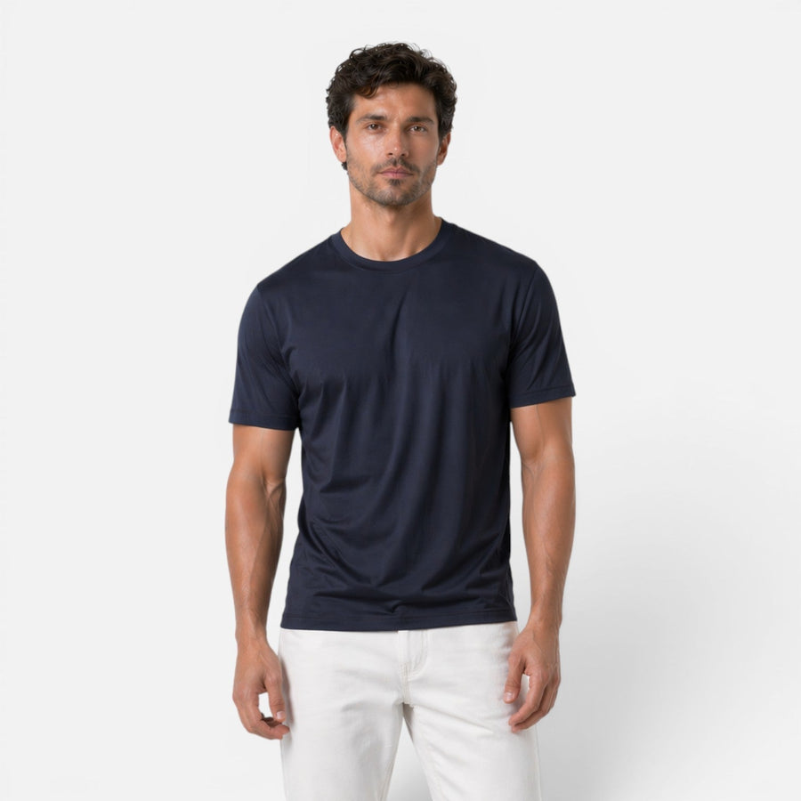 Men's lightweight cooling crew neck T-shirt