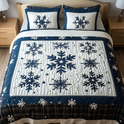 Snowflake Joyful Ride 3-Piece Bedding Set