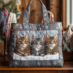 Striped Trio Tote Bag